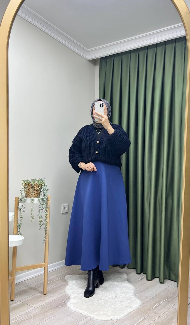 8960 Sukuba Etek - Lacivert