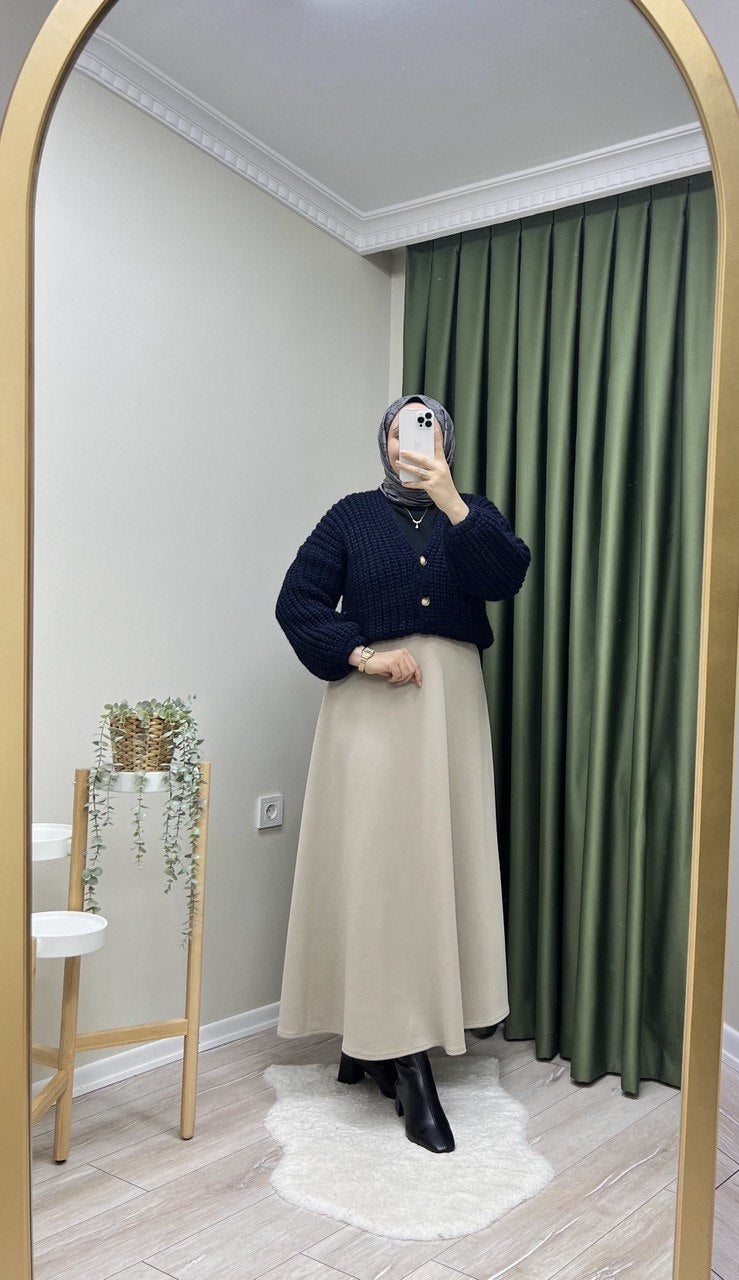 8960 Sukuba Etek - vizon