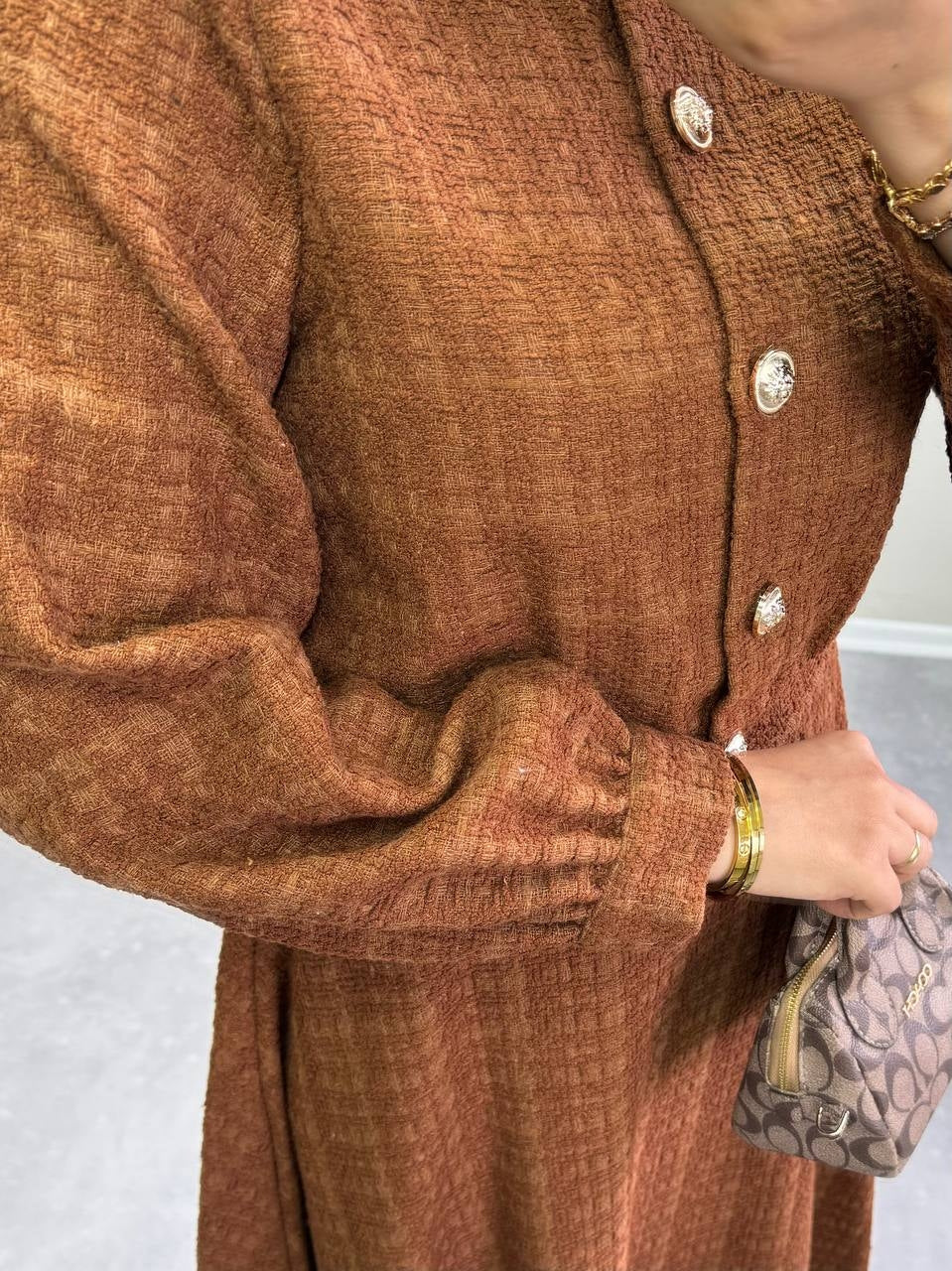 8915 - Chanel Etekli Takım -Tarçın