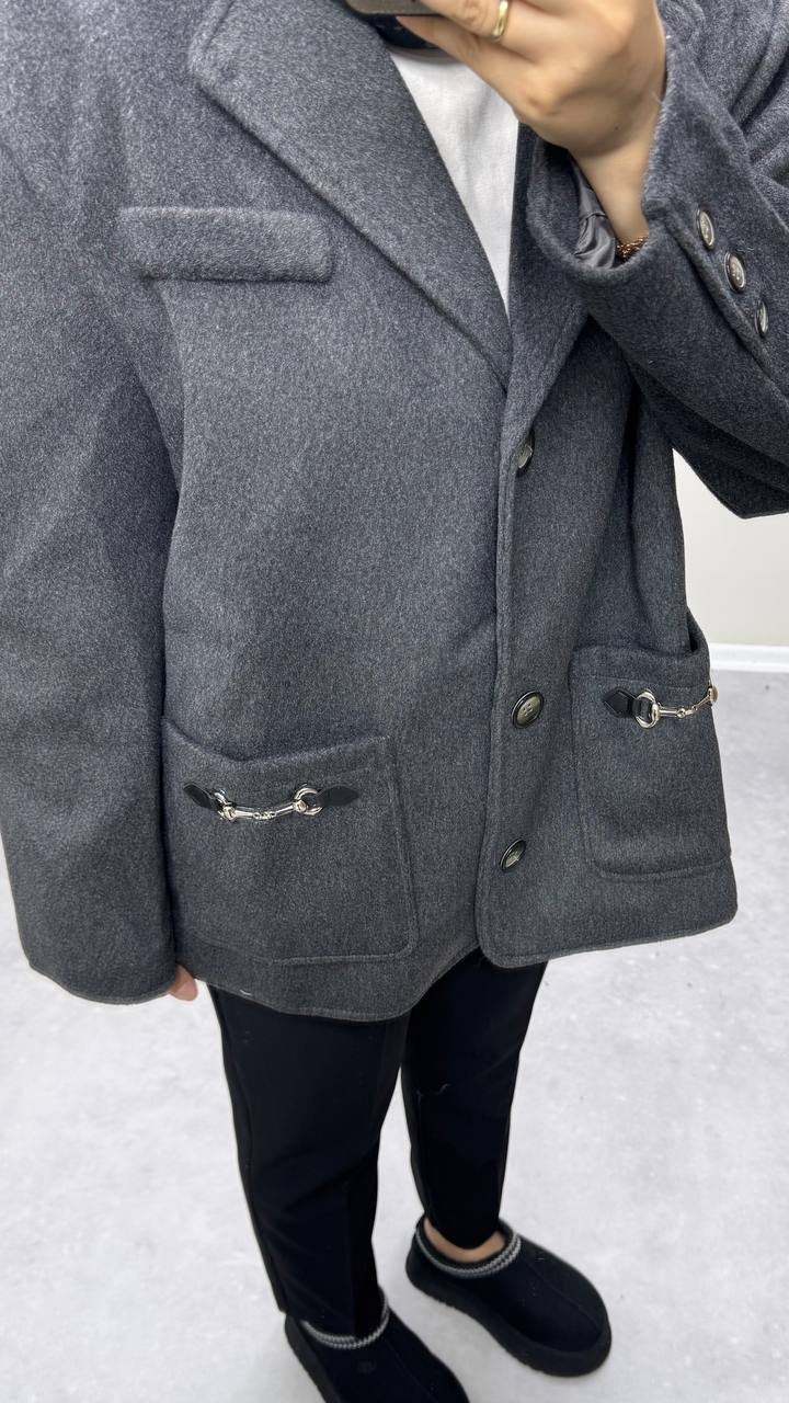 0963 - Kısa Kaban - Antrasıt