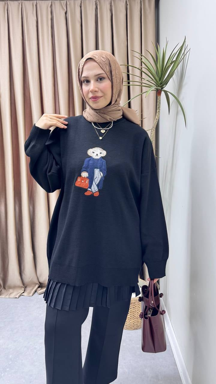 1069 - Teddy Kazak - Siyah