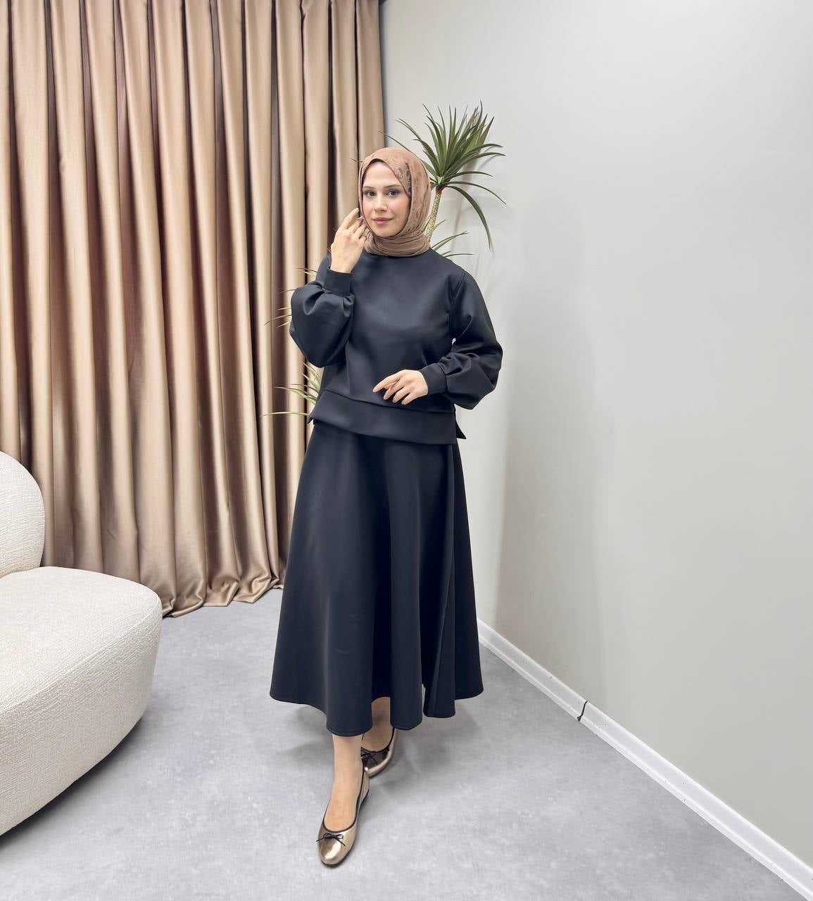 0406 - Scuba Etek Takım - Siyah