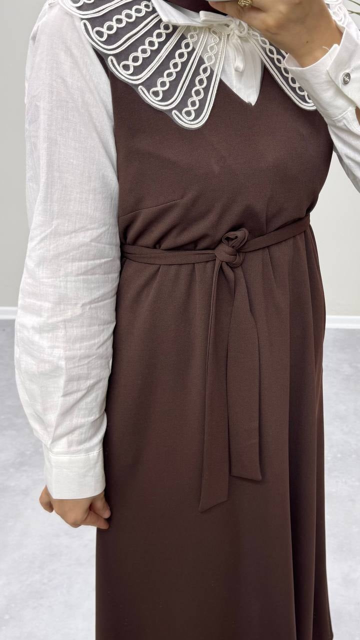 1205 - Dantel Yaka Gömlek