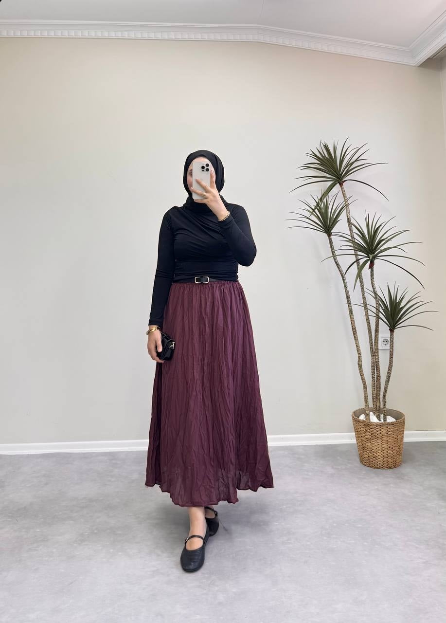 1359 - Drapeli Bluz - Siyah