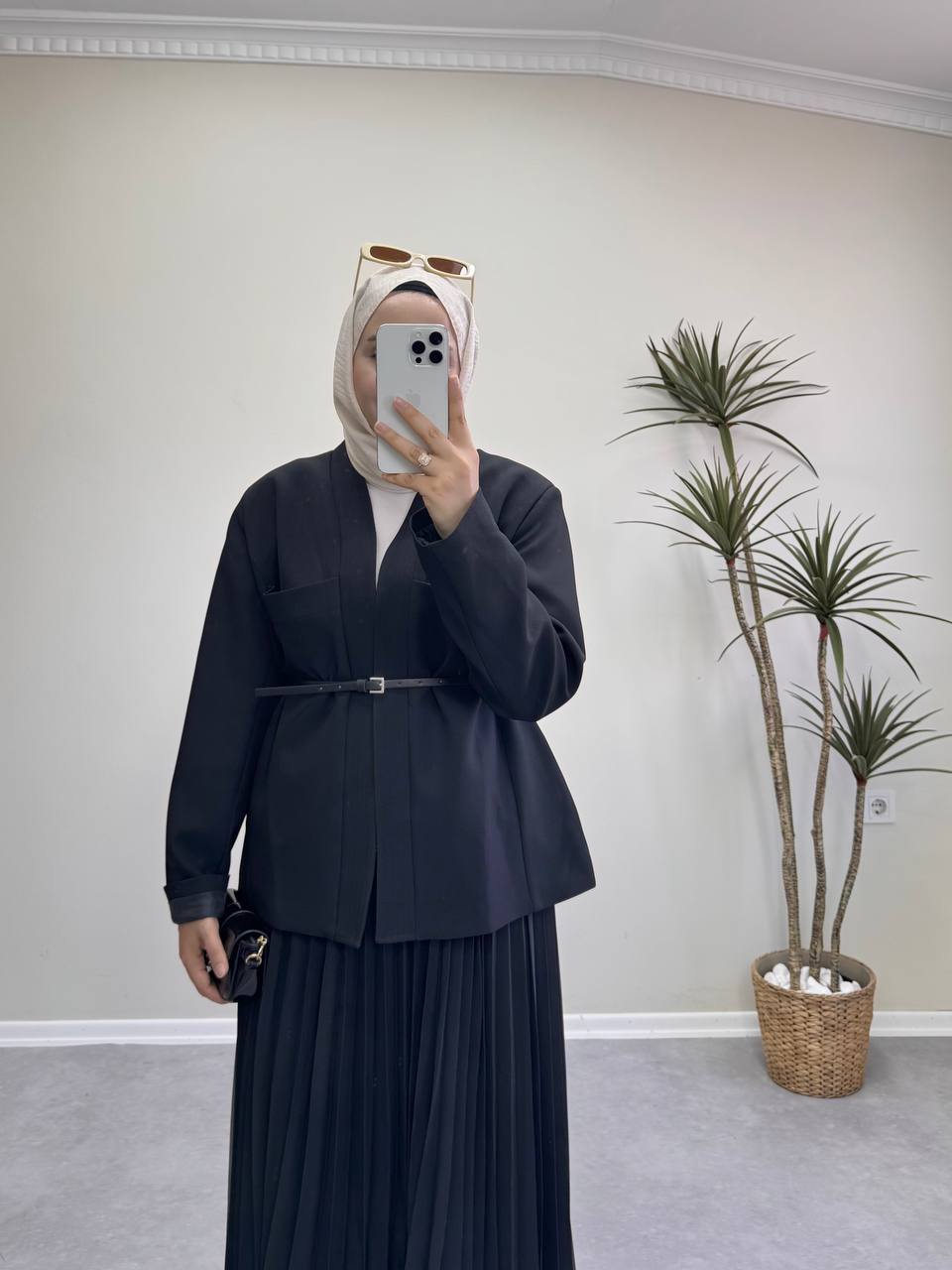 1663 - Blazer Ceket - Siyah