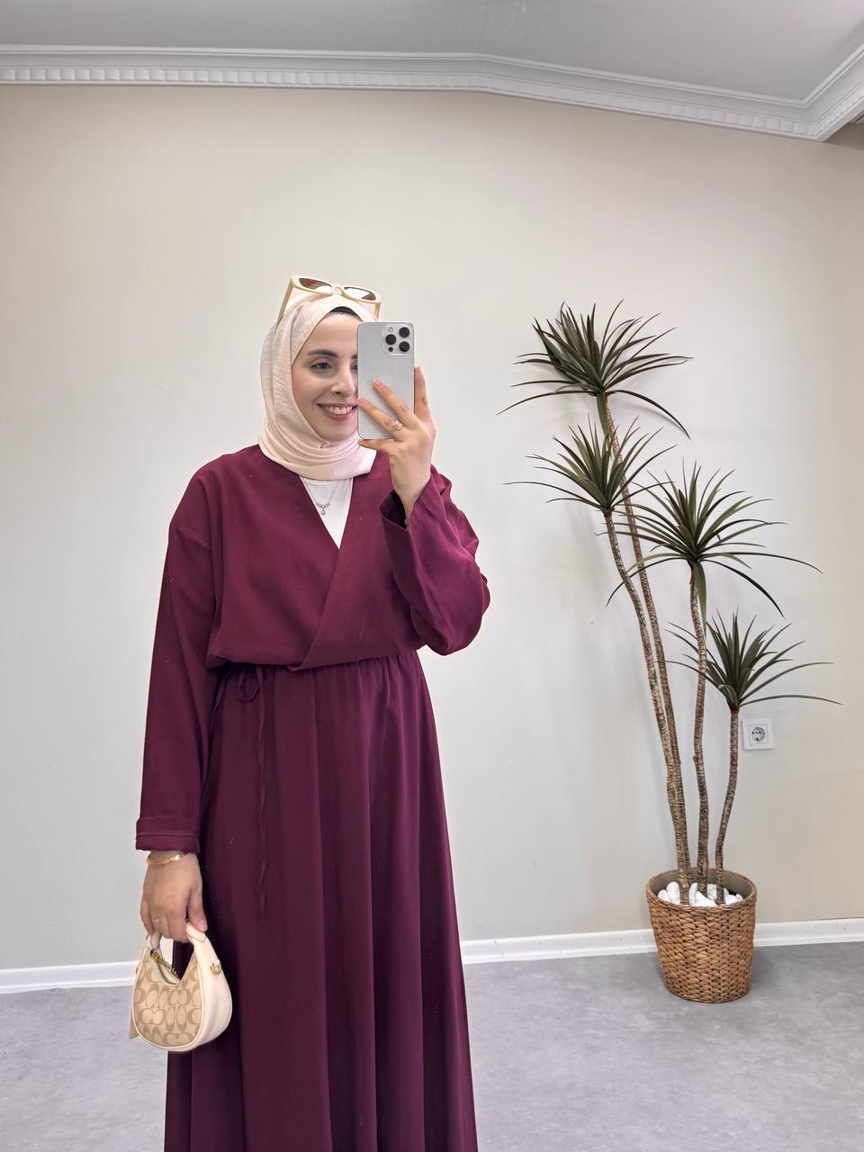 1762 - Liya Etekli Takım - Bordo