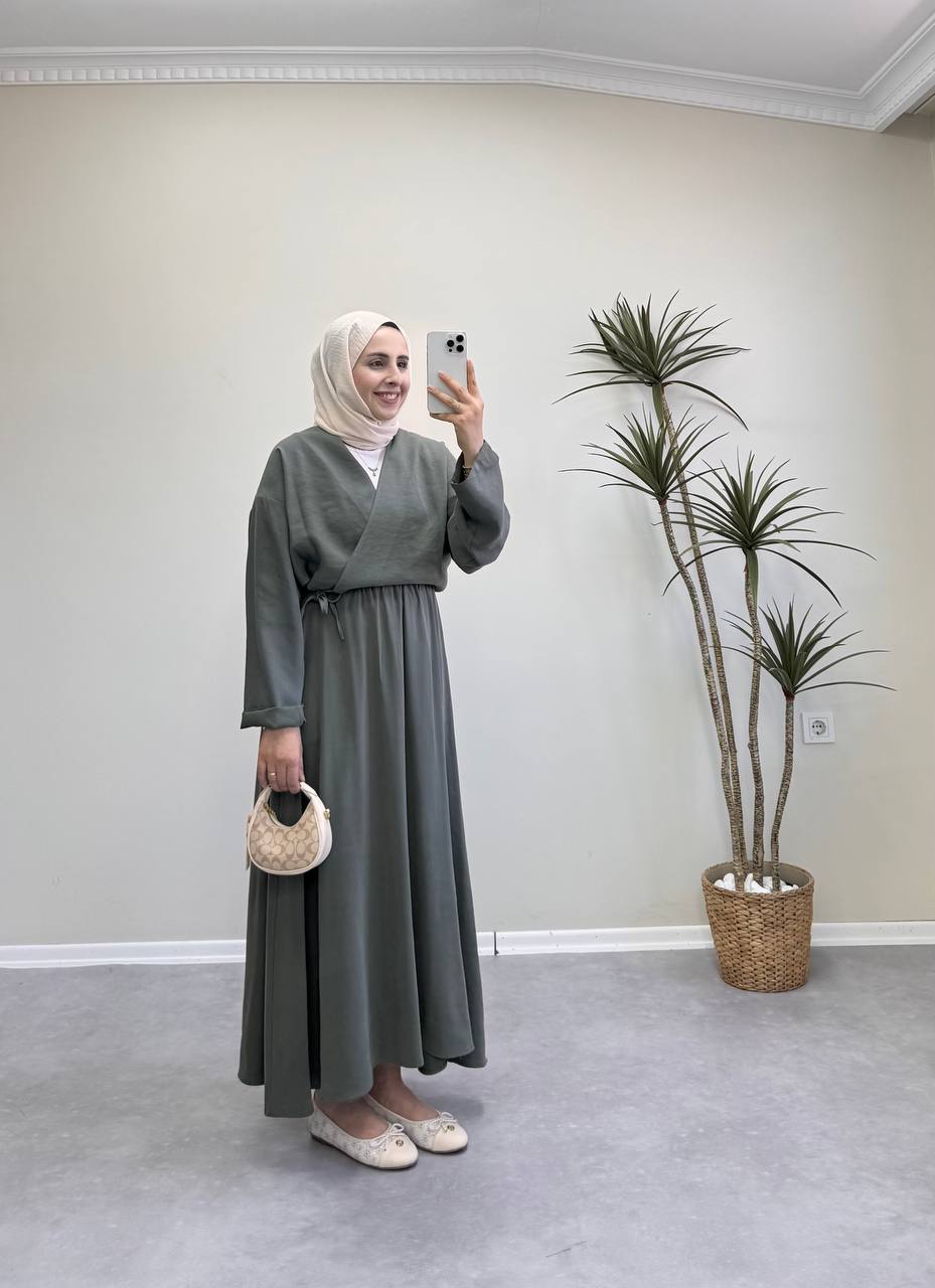 1762 - Liya Etekli Takım - Haki