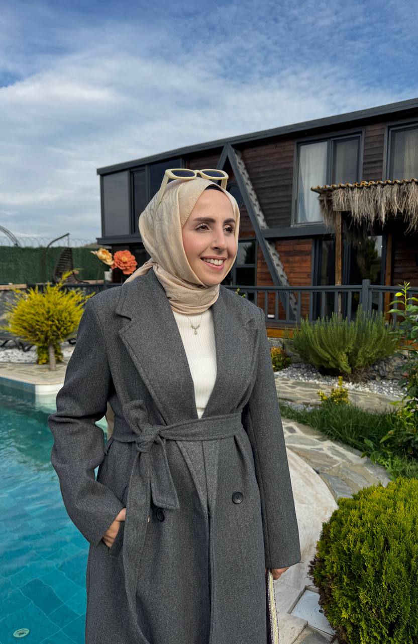 2769 - Premium Kaşe Kaban - Antrasit