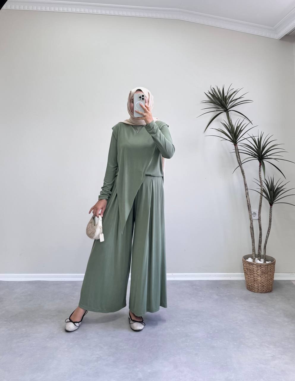 2257 - Oysho Takım - Haki