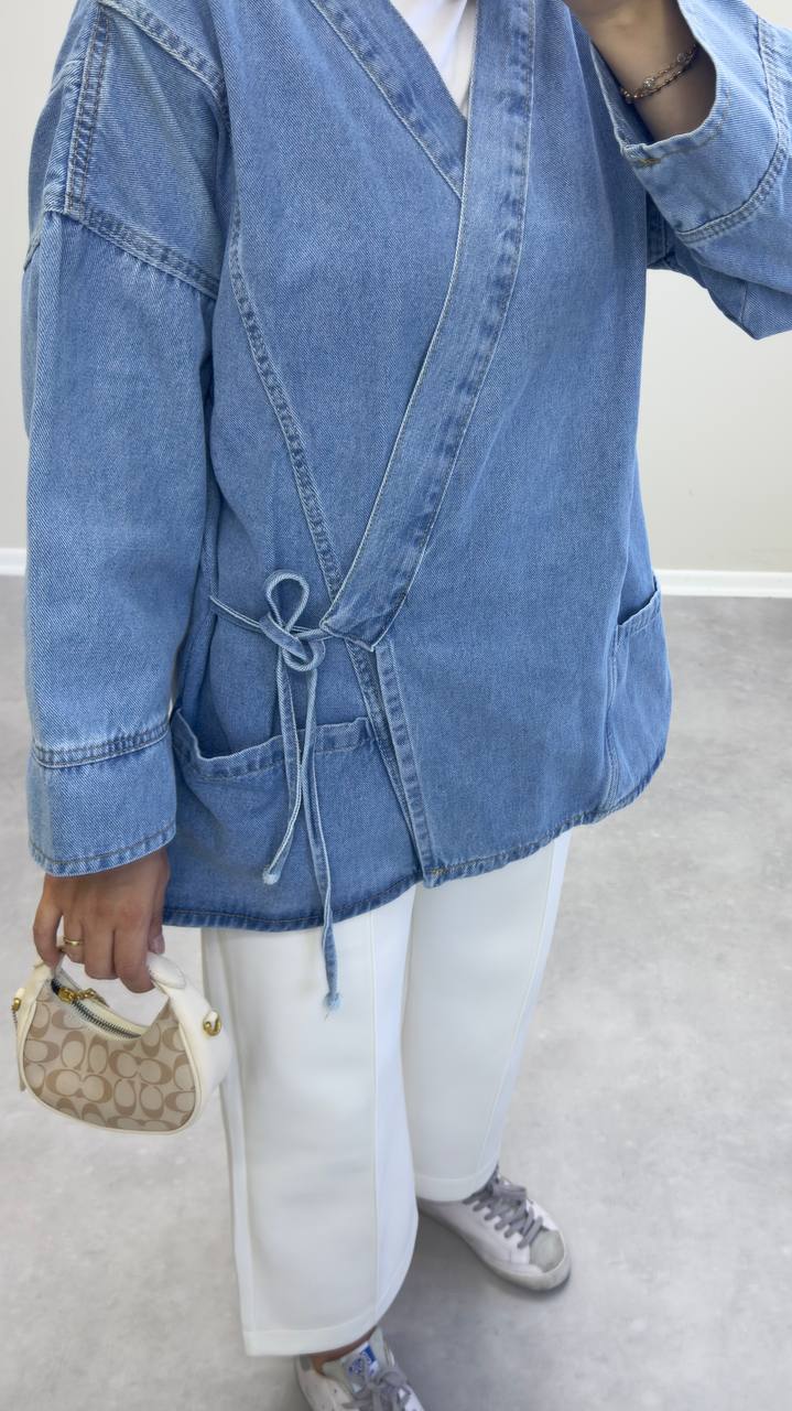 2301 - Denim Ceket - Mavi