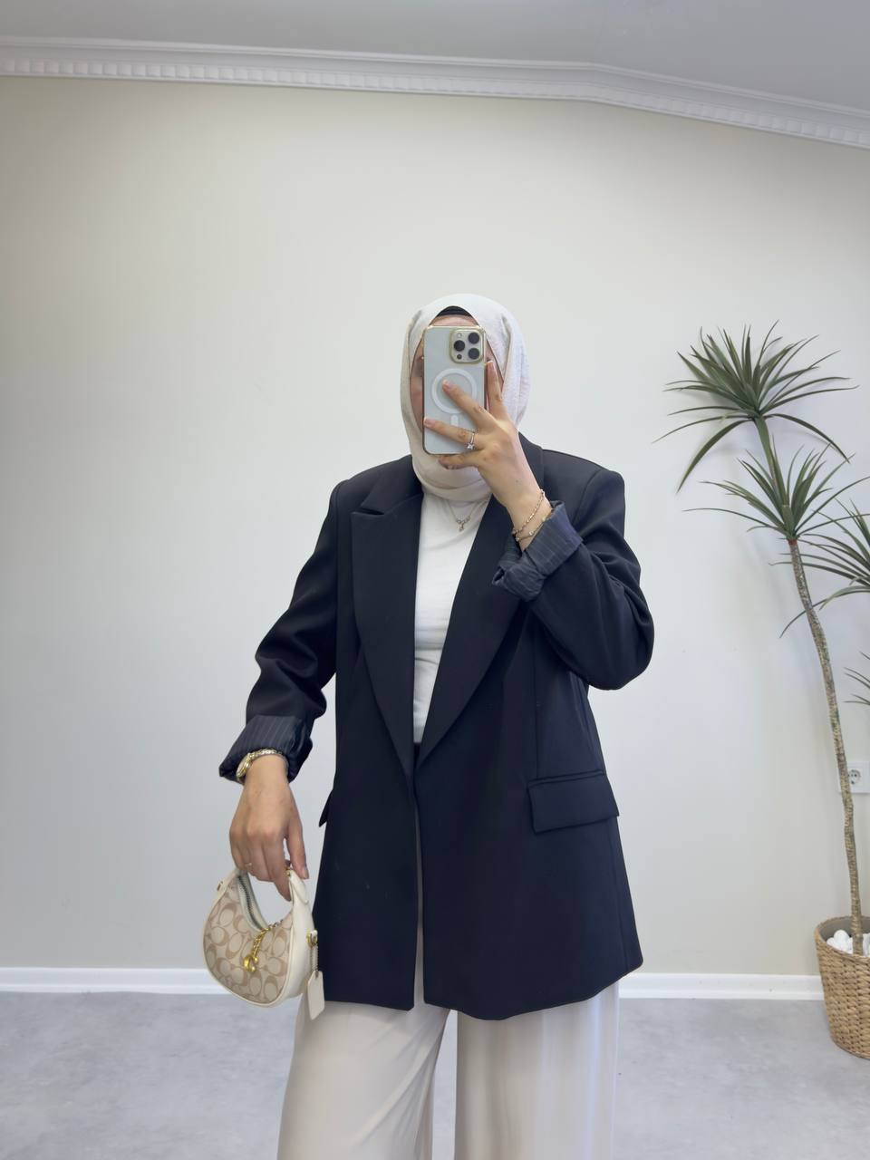 2325 - Blazer Ceket - Siyah