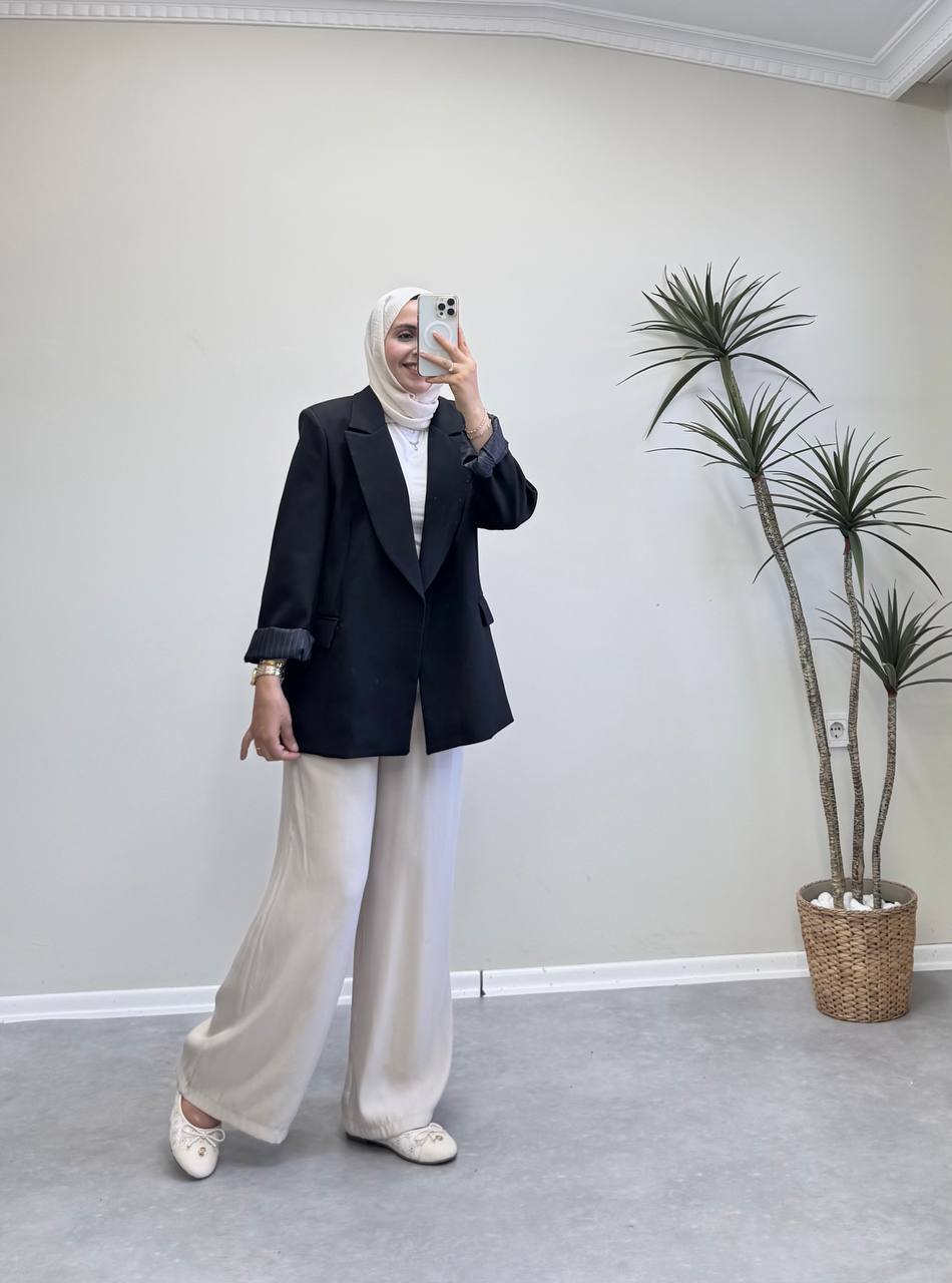 2325 - Blazer Ceket - Siyah