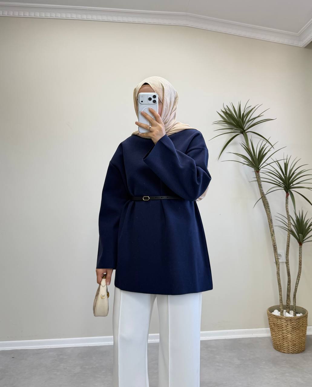 2691 - Kaşe Kazak - Lacivert