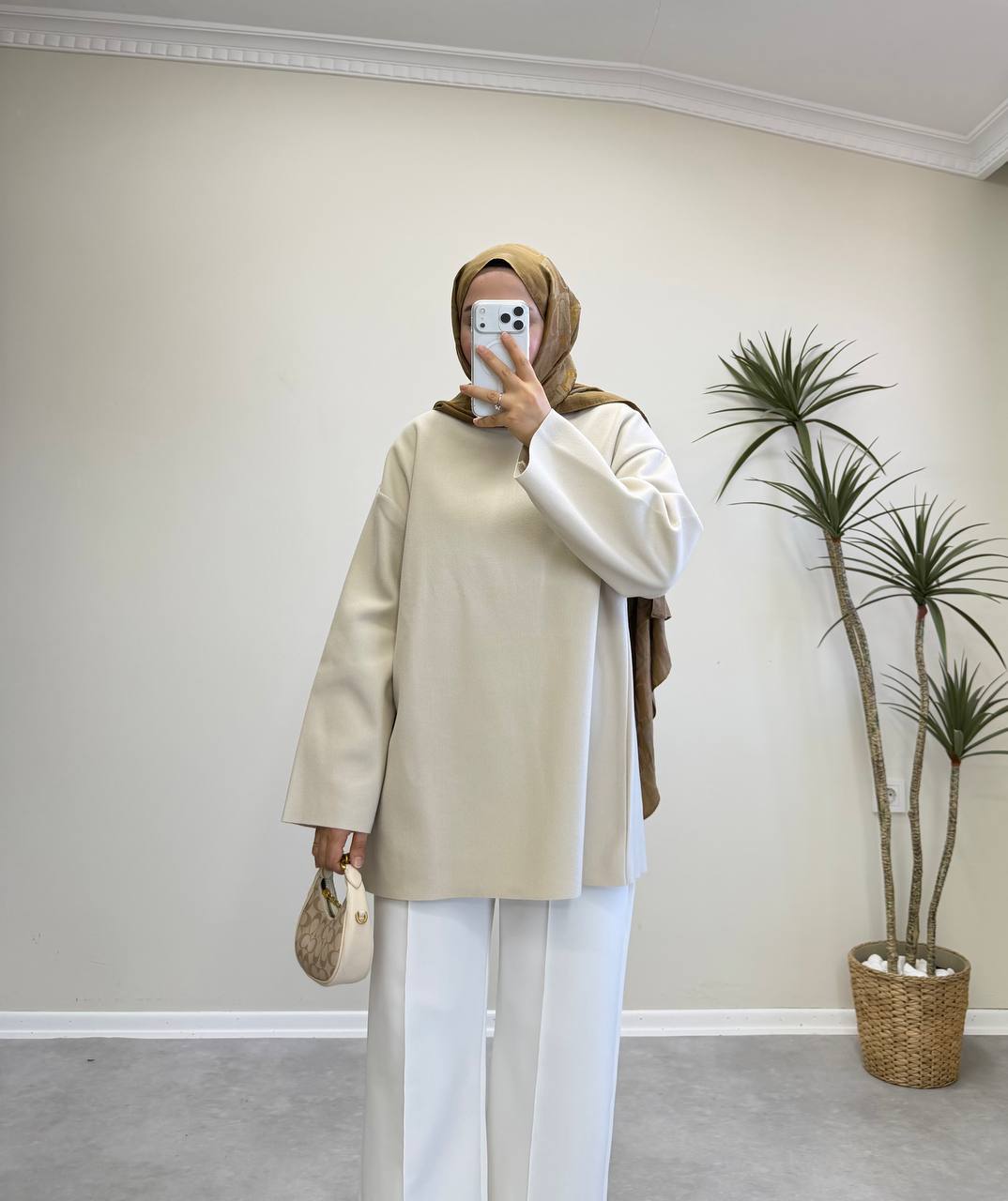 2691 - Kaşe Kazak - Bej