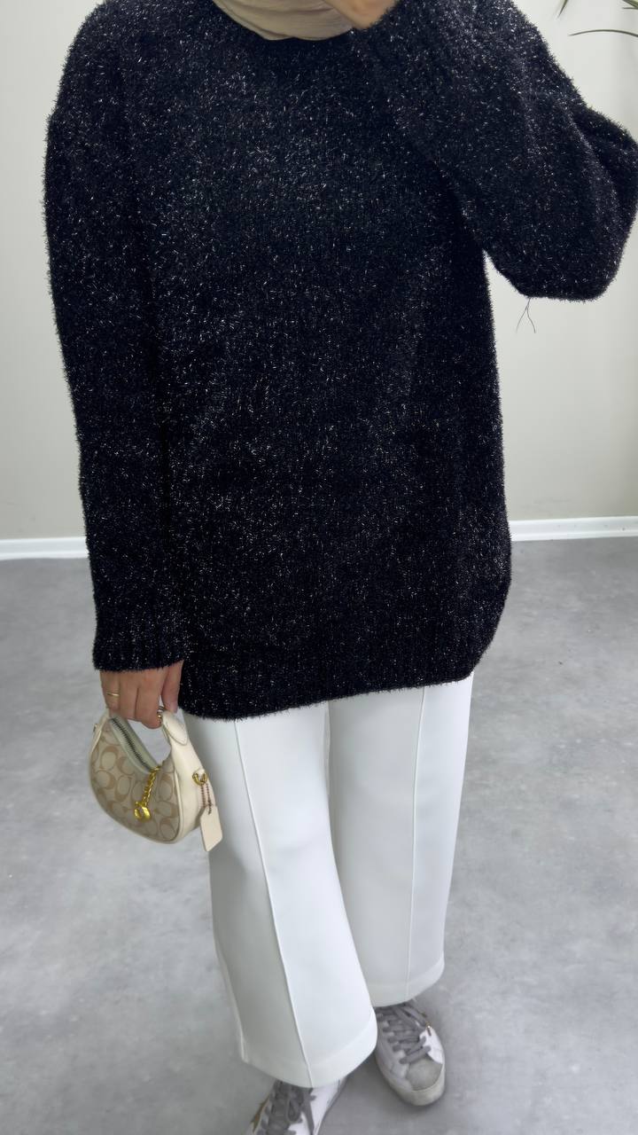 2561 - Simli Kazak - Siyah