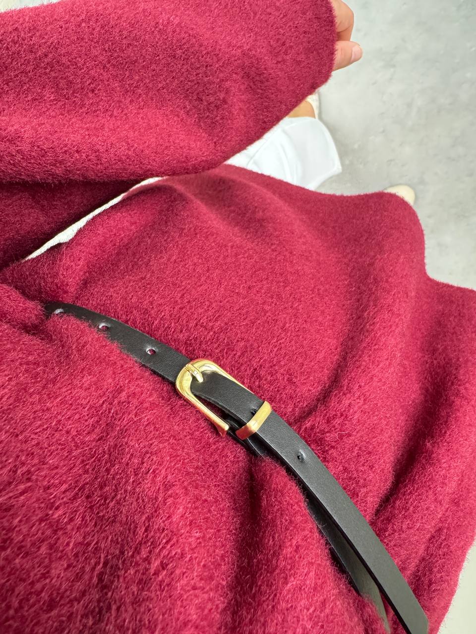 2615 - Yün Kazak - Bordo