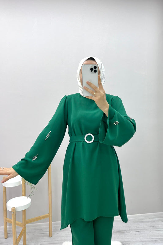 7017 - Trendy Takım - Zümrüt Yeşil