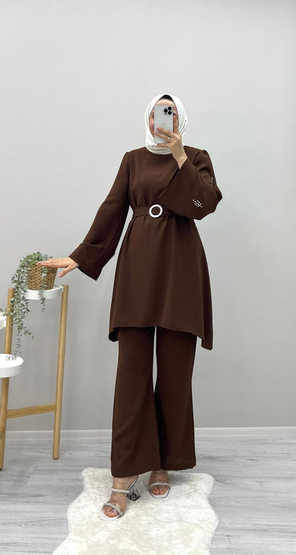 7017 - Trendy Takım - Acı Kahve