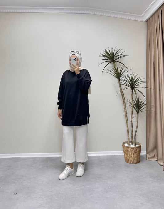 0864 - Oysho Sweat - Siyah