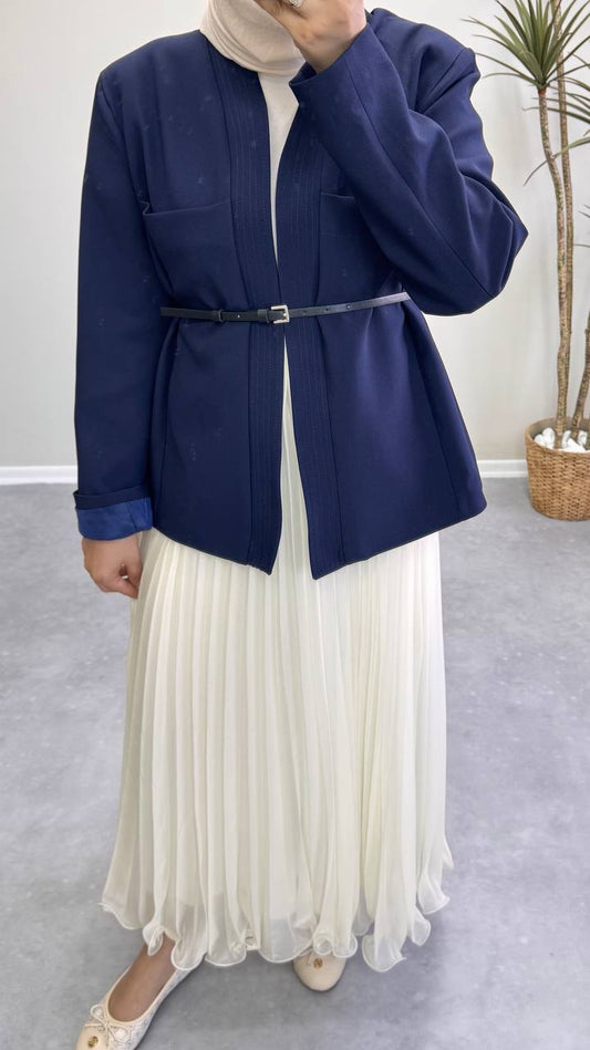 1663 - Blazer Ceket - Lacivert