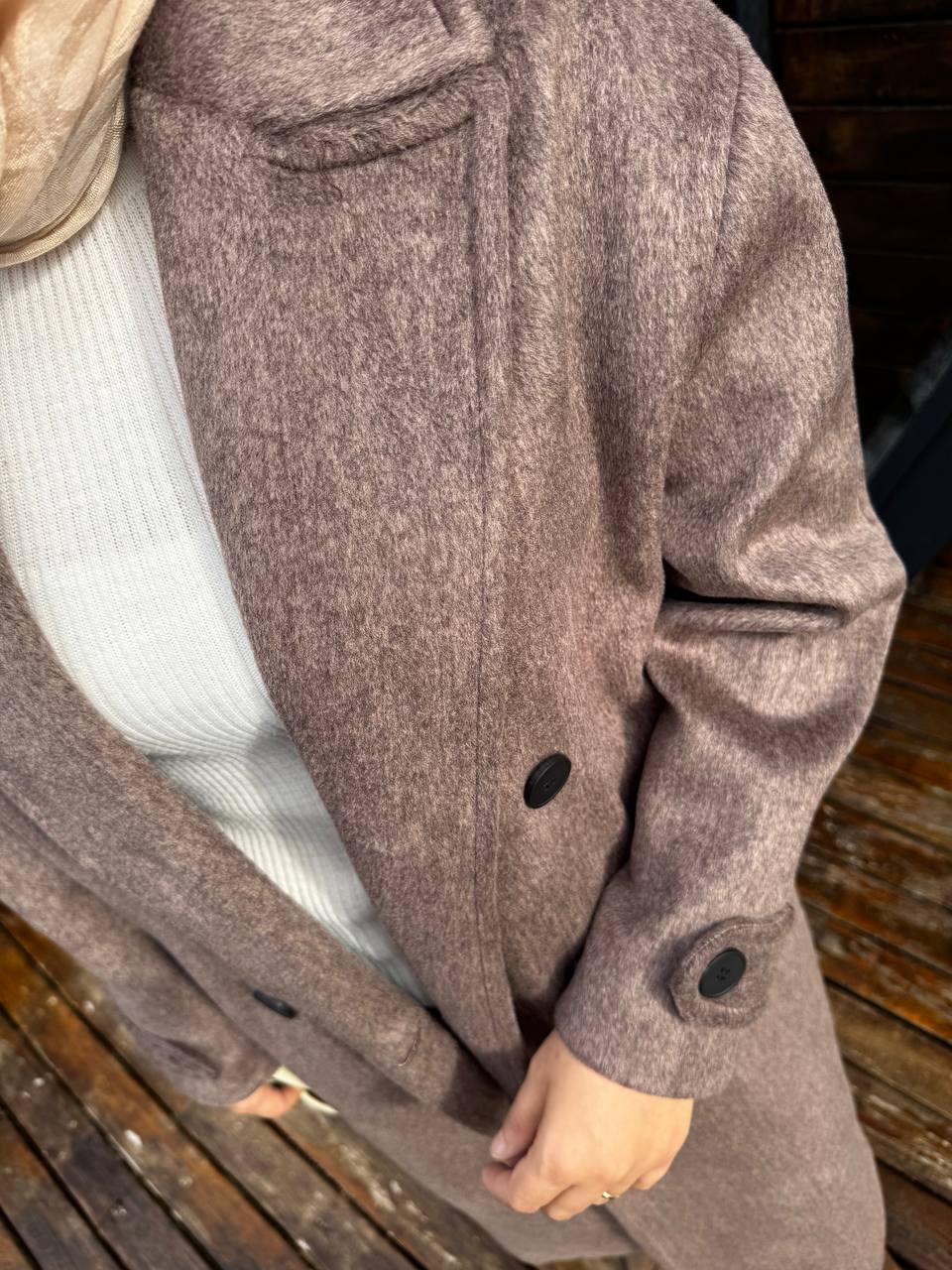 2790 - Tay Tüyü Kaban - Kahverengi