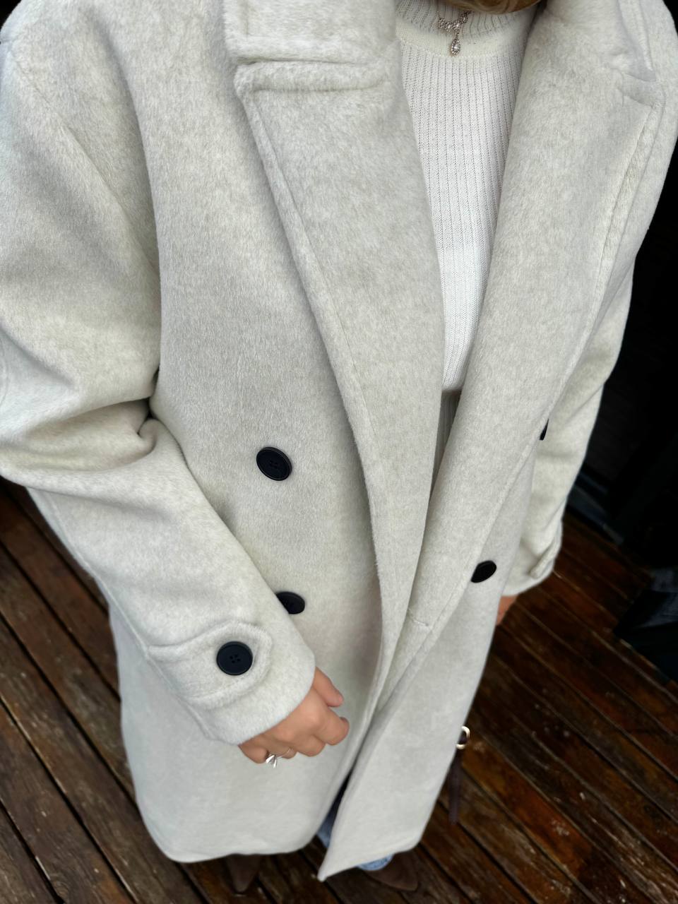 2790 - Tay Tüyü Kaban - Bej