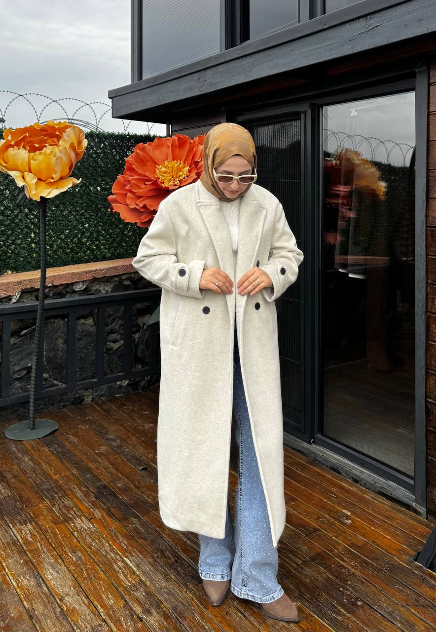 2790 - Tay Tüyü Kaban - Bej