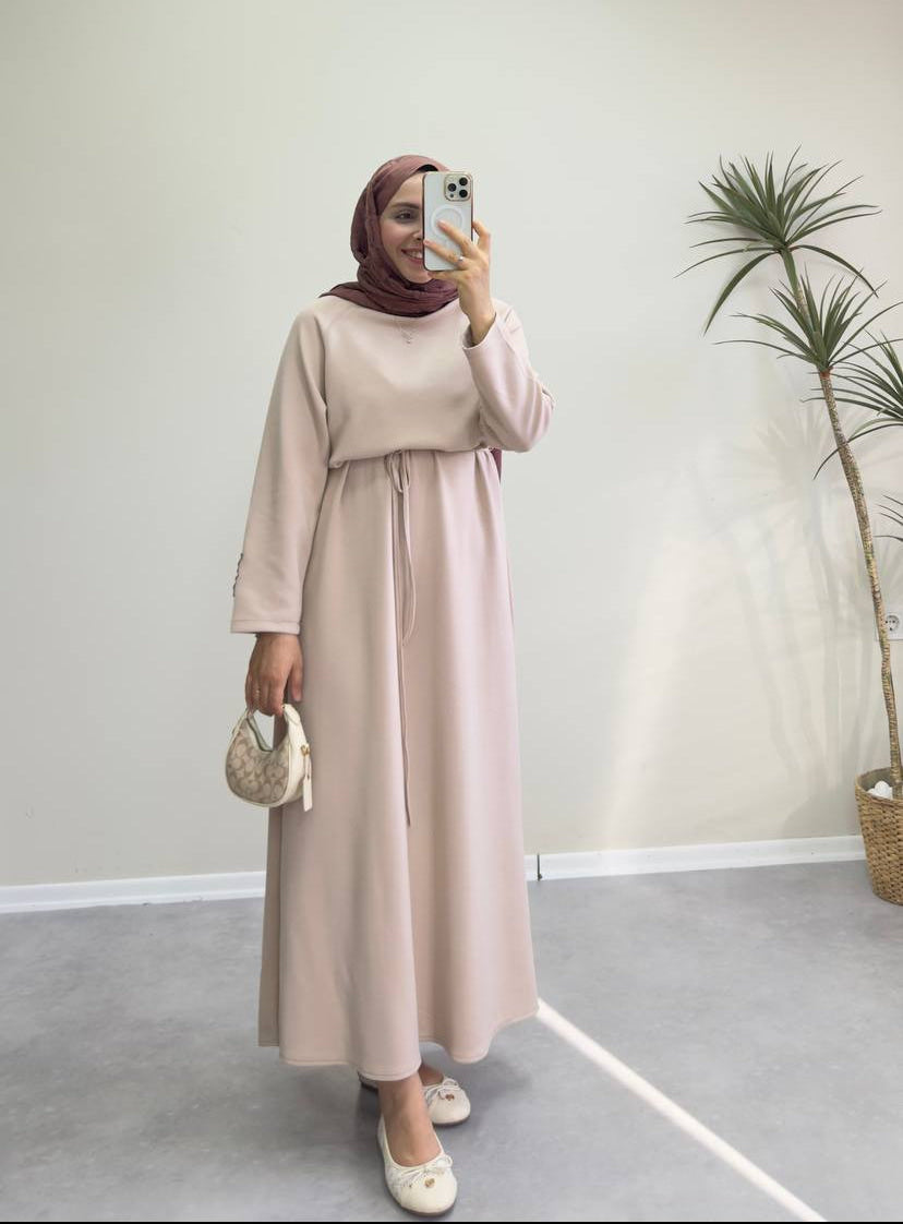 2509 - Oysho Elbise - Bej