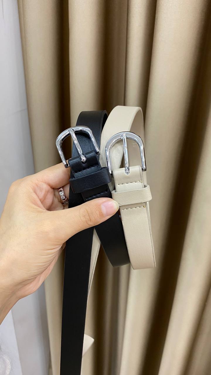 1250 - Gümüş Tokalı ince Kemer