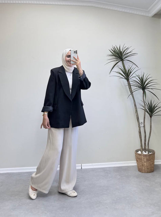 2325 - Blazer Ceket - Siyah