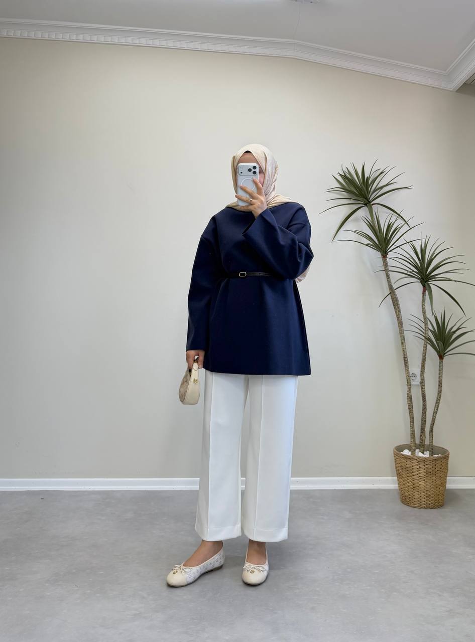 2691 - Kaşe Kazak - Lacivert