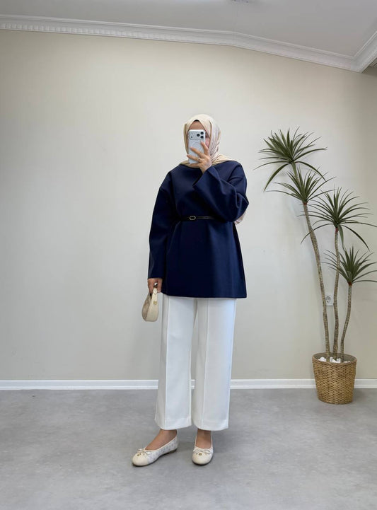 2691 - Kaşe Kazak - Lacivert