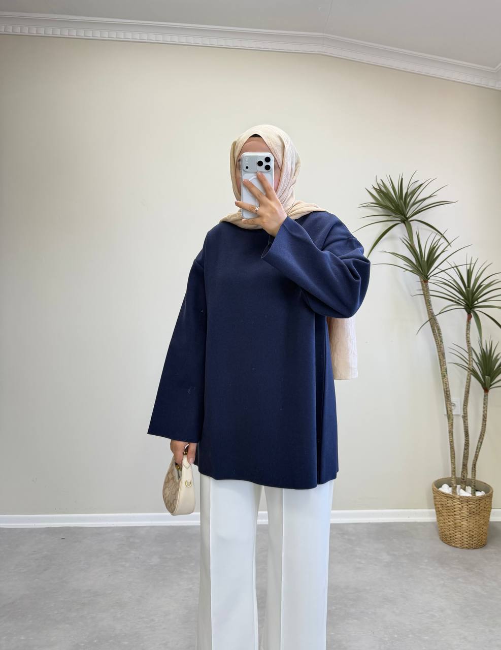 2691 - Kaşe Kazak - Lacivert