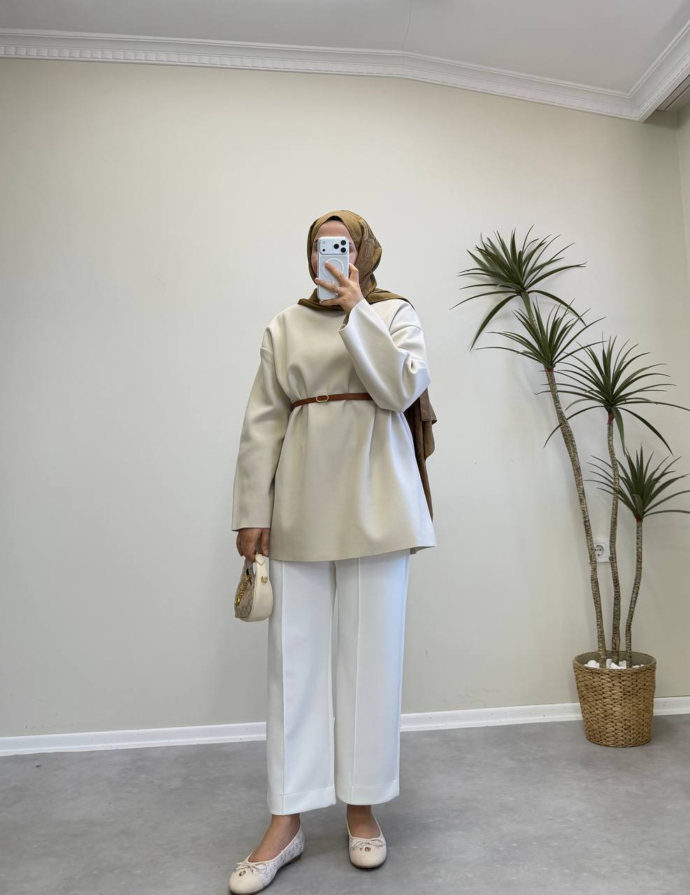 2691 - Kaşe Kazak - Bej