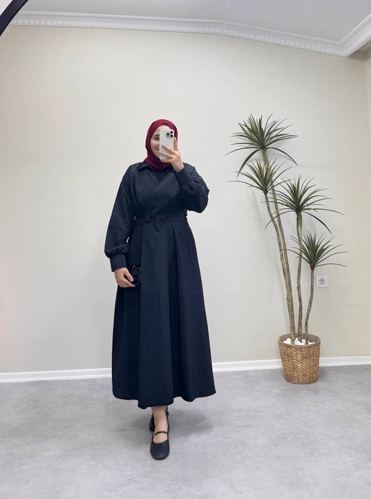1366 - Hera Elbise - Siyah