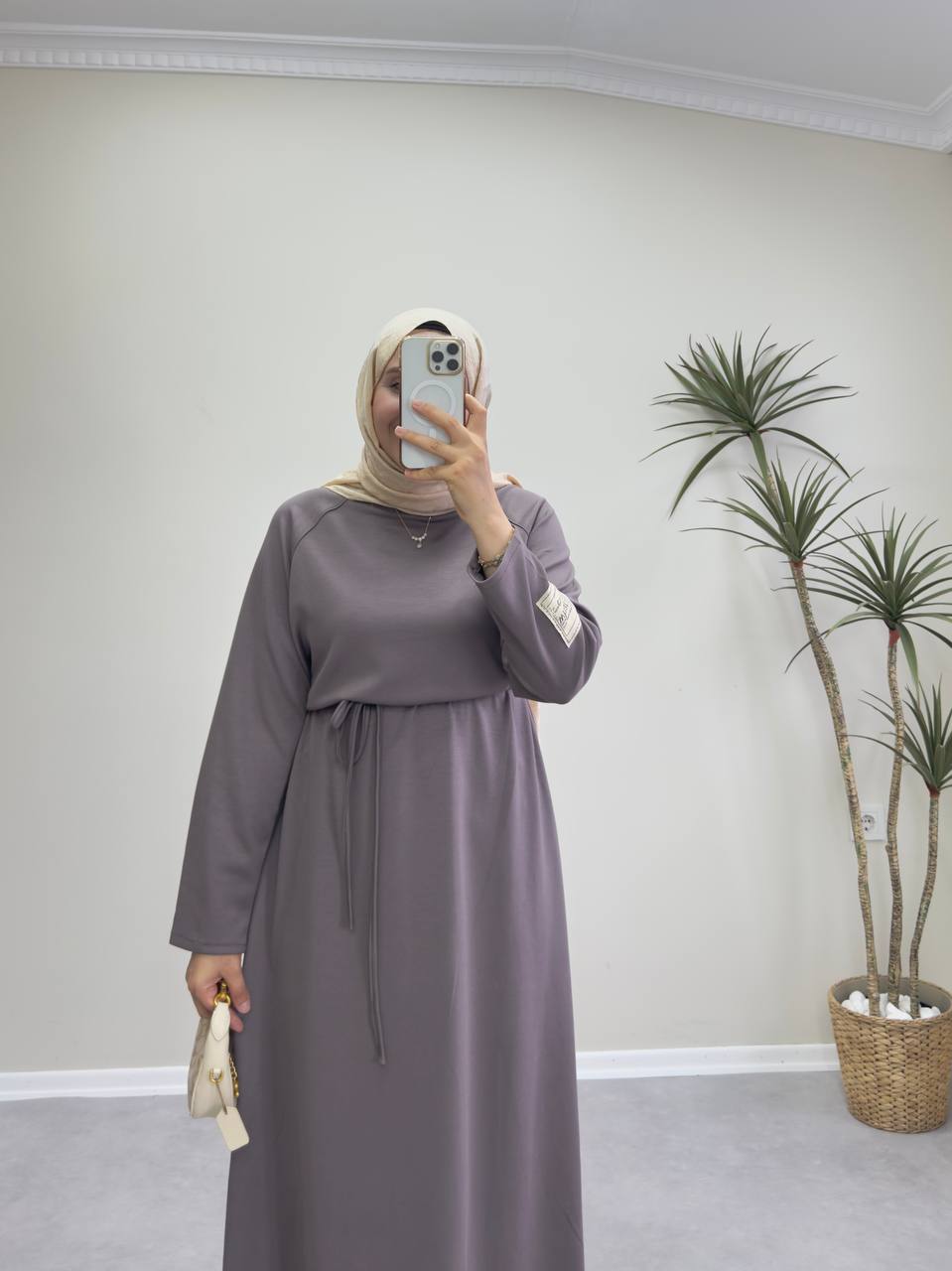 2509 - Oysho Elbise - Vizon