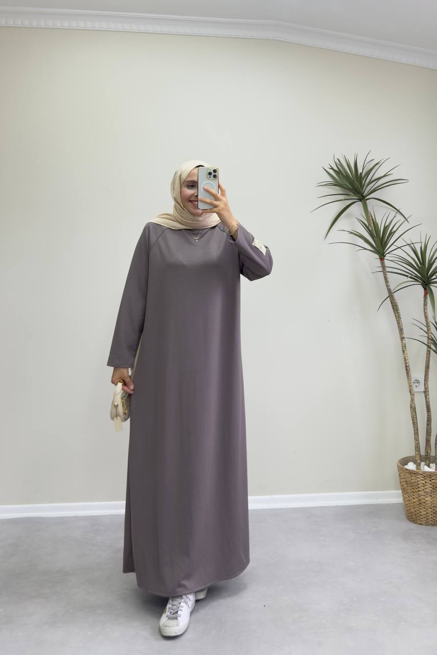 2509 - Oysho Elbise - Vizon