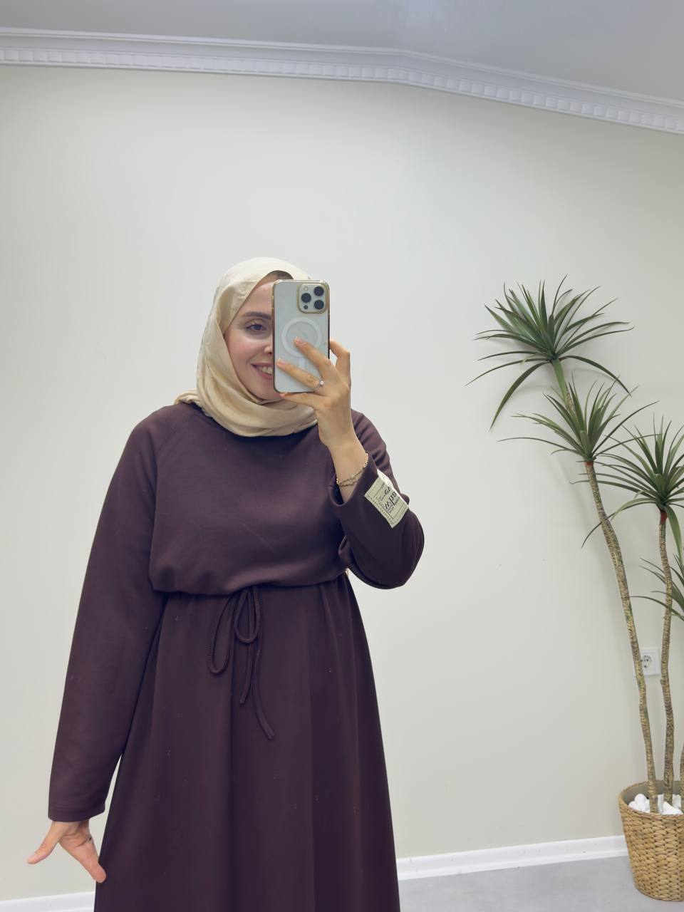 2509 - Oysho Elbise - Acı Kahve