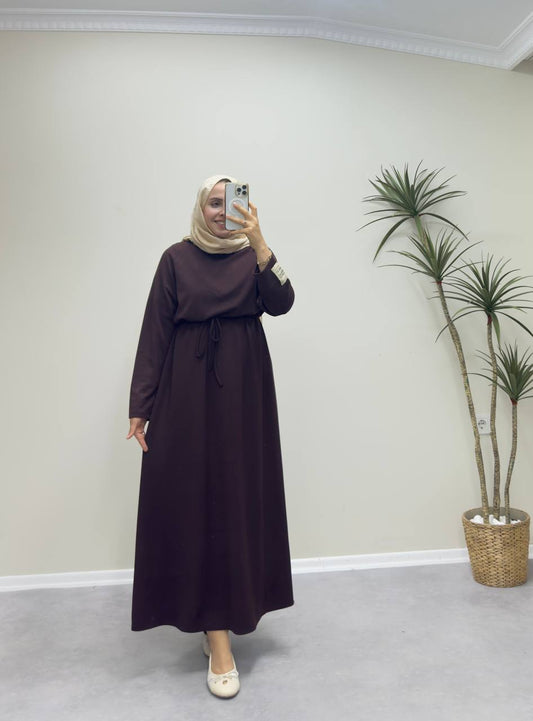 2509 - Oysho Elbise - Acı Kahve